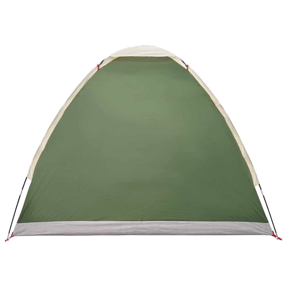 vidaXL Σκηνή Camping με στέγη Πράσινο 2 Άτομα Πολυεστέρας και Χάλυβας