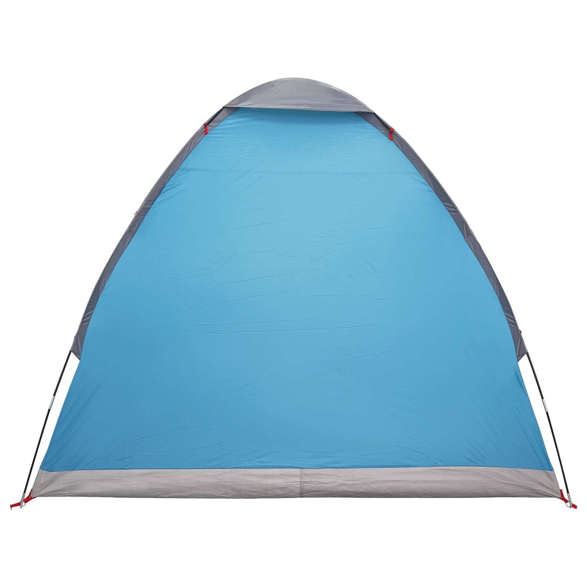 vidaXL Σκηνή Camping με στέγη Μπλε 2 Άτομα Πολυεστέρας και Χάλυβας