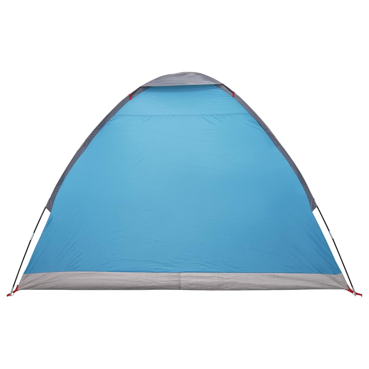 vidaXL Σκηνή Camping με στέγη Μπλε 2 Άτομα Πολυεστέρας και Χάλυβας
