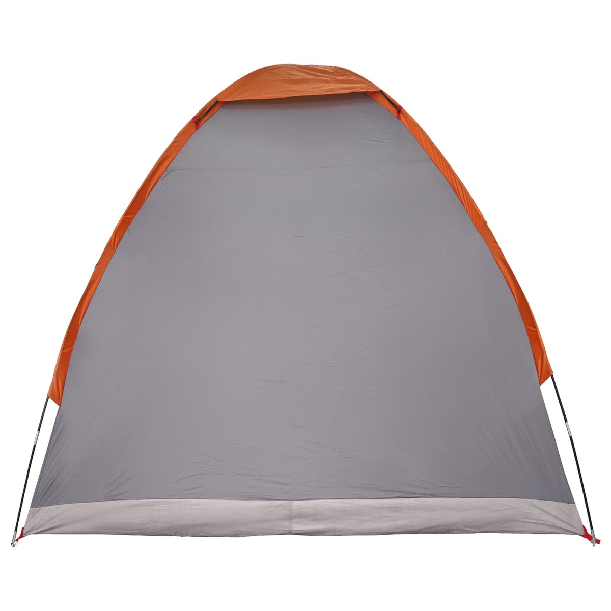 vidaXL Σκηνή Camping με στέγη με αέρα αέρα Γκρι και Πορτοκαλί 2 Άτομα