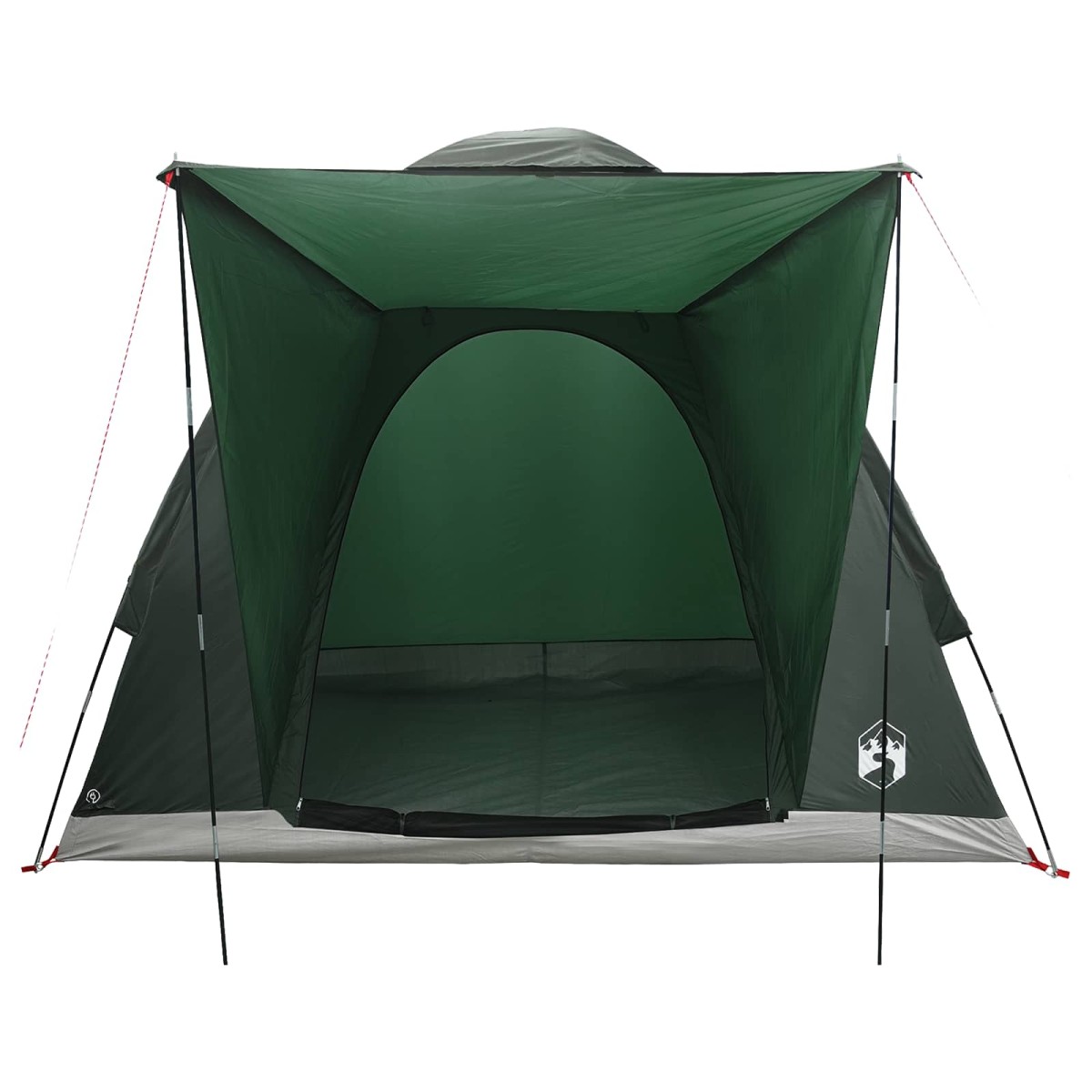 vidaXL Σκηνή Camping με στέγη Στρατιωτικό Πράσινο 190 x 140 x 105 εκ.