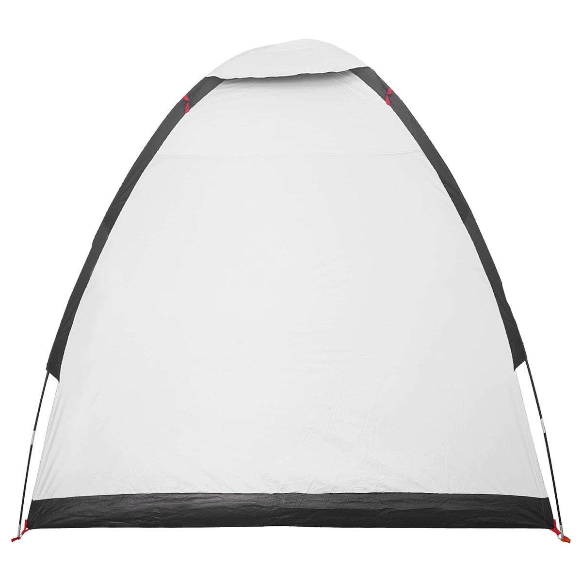 vidaXL Σκηνή Camping με στέγη Λευκό Μαύρο 190 x 140 x 105 εκ.