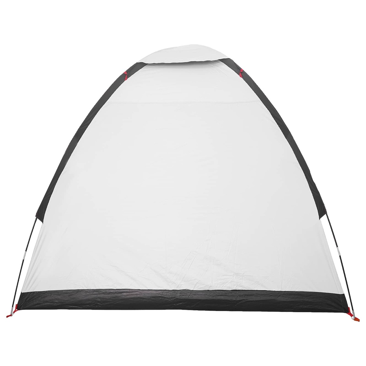 vidaXL Σκηνή Camping με στέγη Λευκό Μαύρο 190 x 140 x 105 εκ.