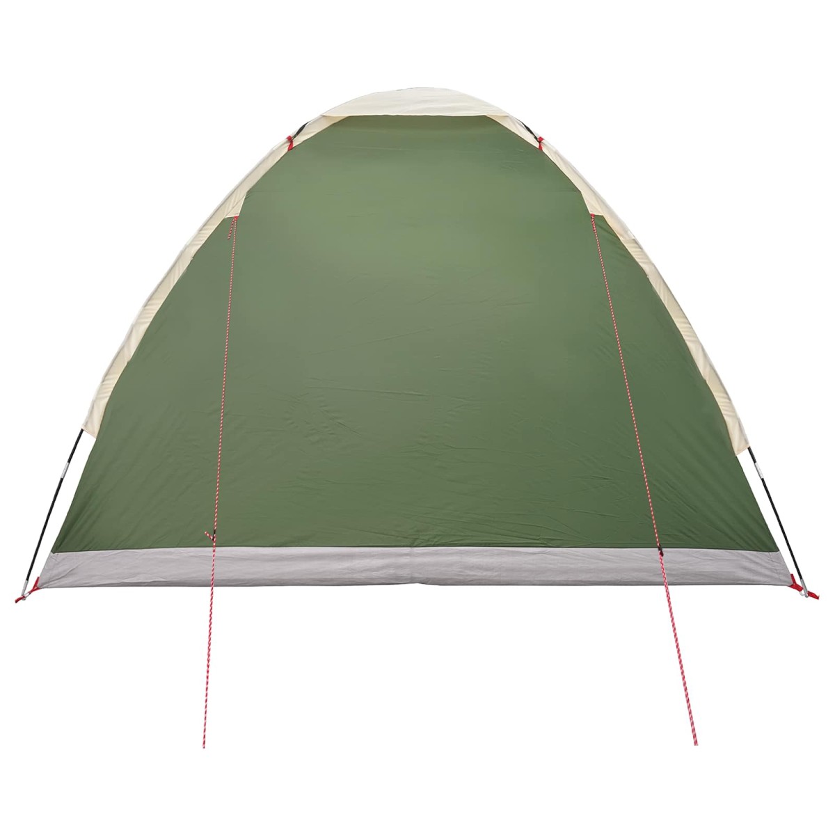 vidaXL Σκηνή Camping με στέγη Πράσινο 4 ατόμων Πολυεστέρας και Χάλυβας