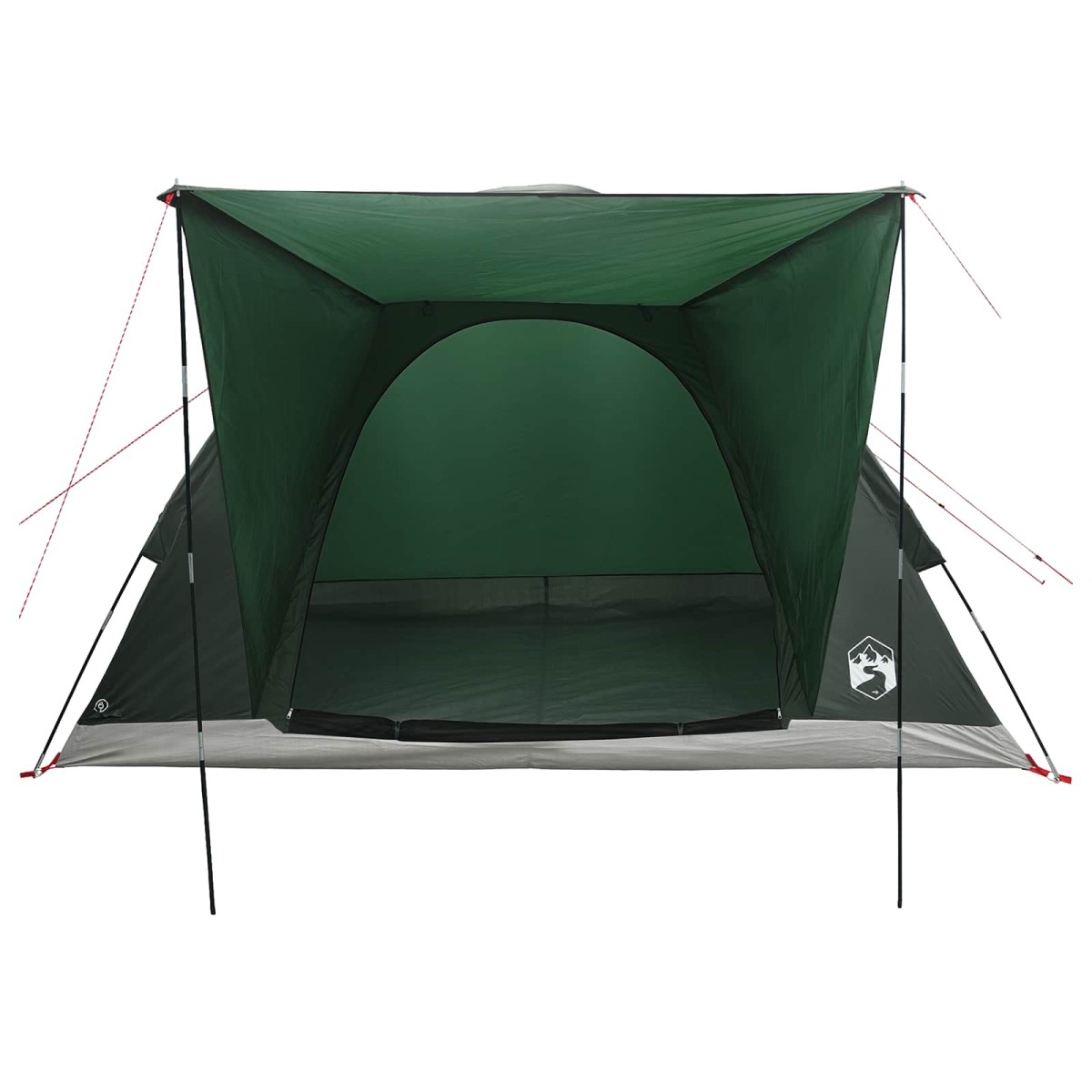 vidaXL Σκηνή Camping με στέγη Στρατιωτικό Πράσινο 275 x 215 x 125 εκ.