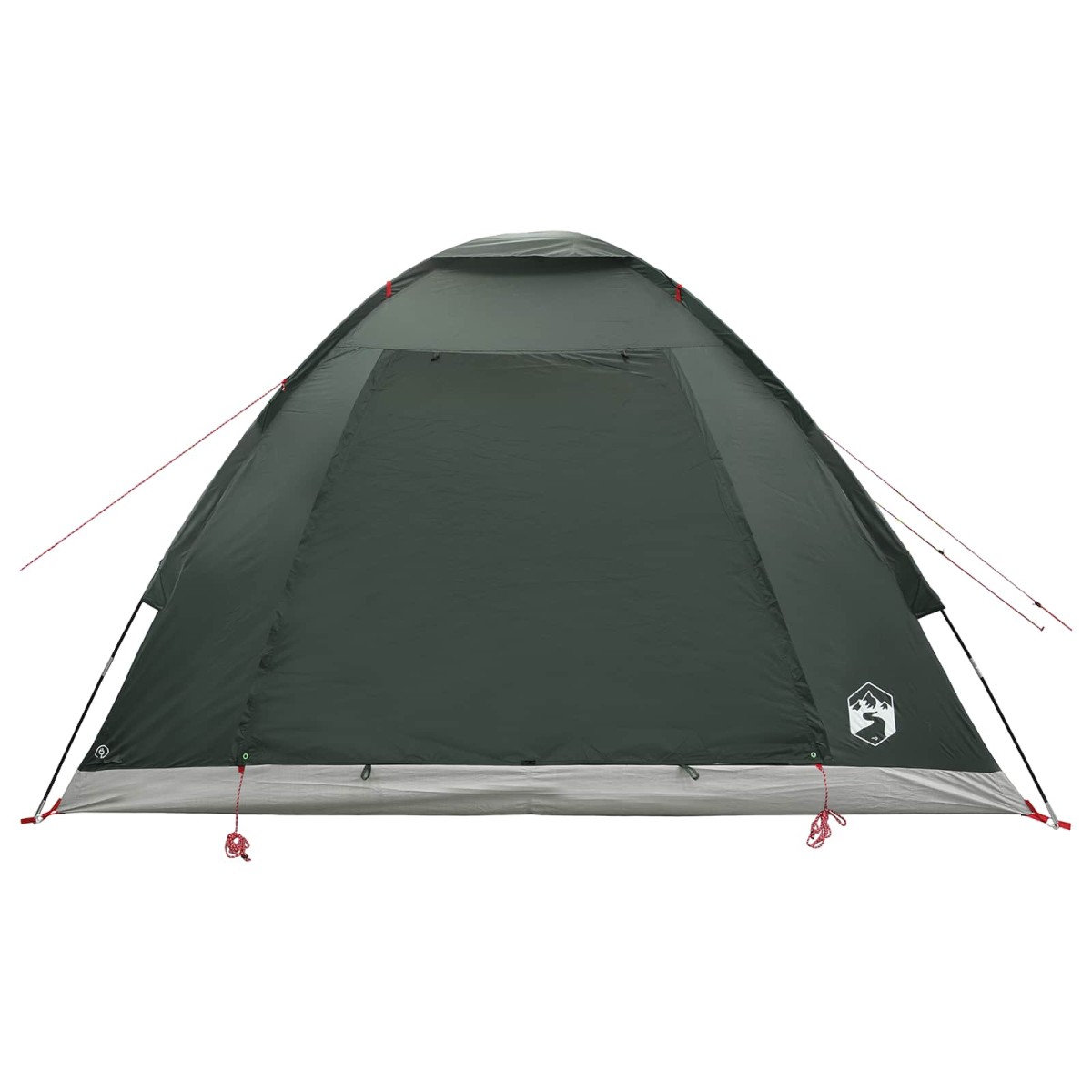 vidaXL Σκηνή Camping με στέγη Στρατιωτικό Πράσινο 275 x 215 x 125 εκ.