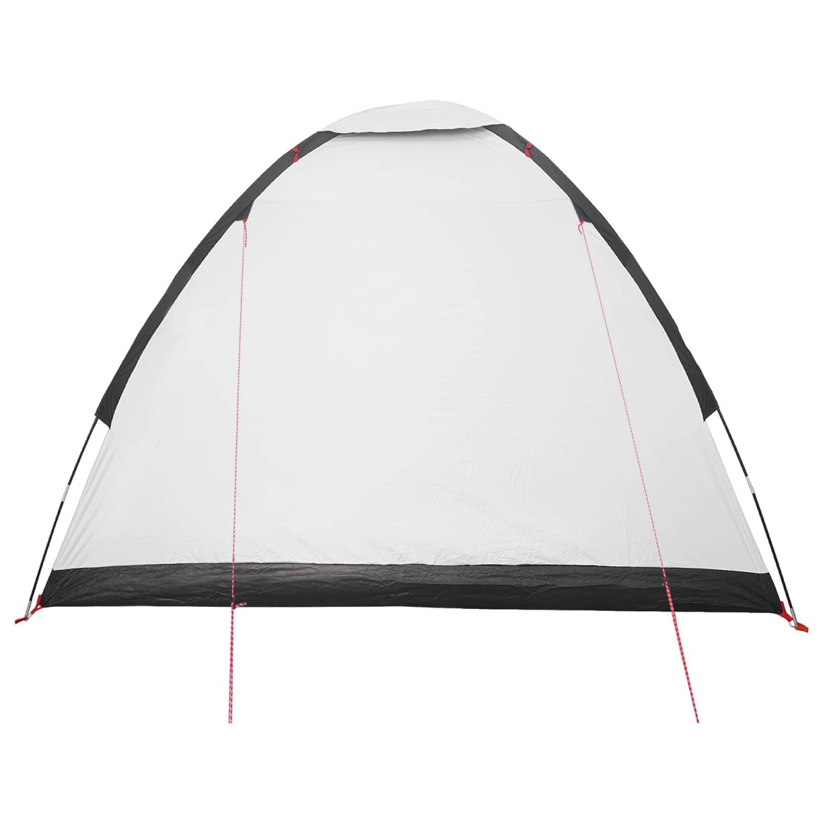 vidaXL Σκηνή Camping με στέγη Λευκό Μαύρο 275 x 215 x 125 εκ.