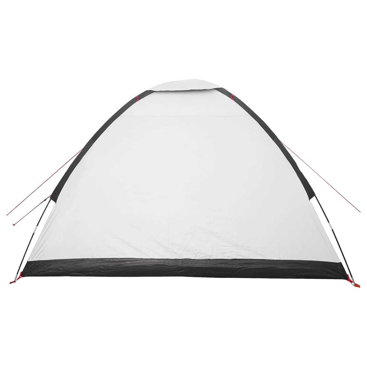 vidaXL Σκηνή Camping με στέγη Λευκό Μαύρο 275 x 215 x 125 εκ.
