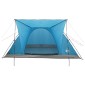 vidaXL Σκηνή Camping με στέγη Μπλε 6 ατόμων Πολυεστέρας και Χάλυβας