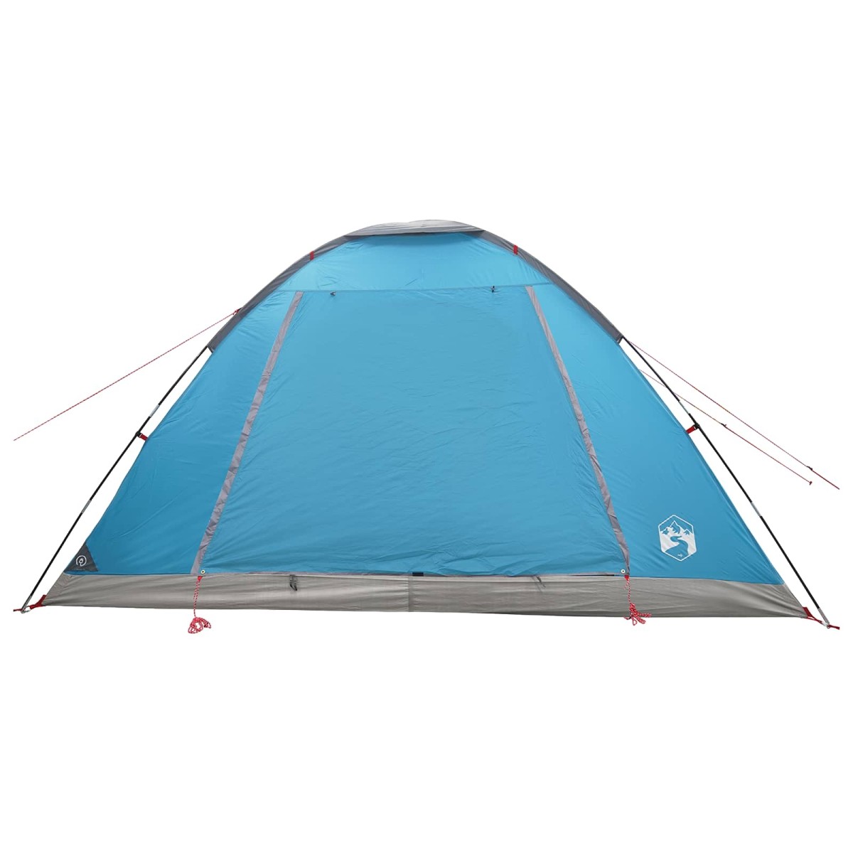 vidaXL Σκηνή Camping με στέγη Μπλε 6 ατόμων Πολυεστέρας και Χάλυβας