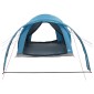vidaXL Σκηνή τούνελ Μπλε 370 x 275 x 210 εκ Πολυεστέρας και Χάλυβας
