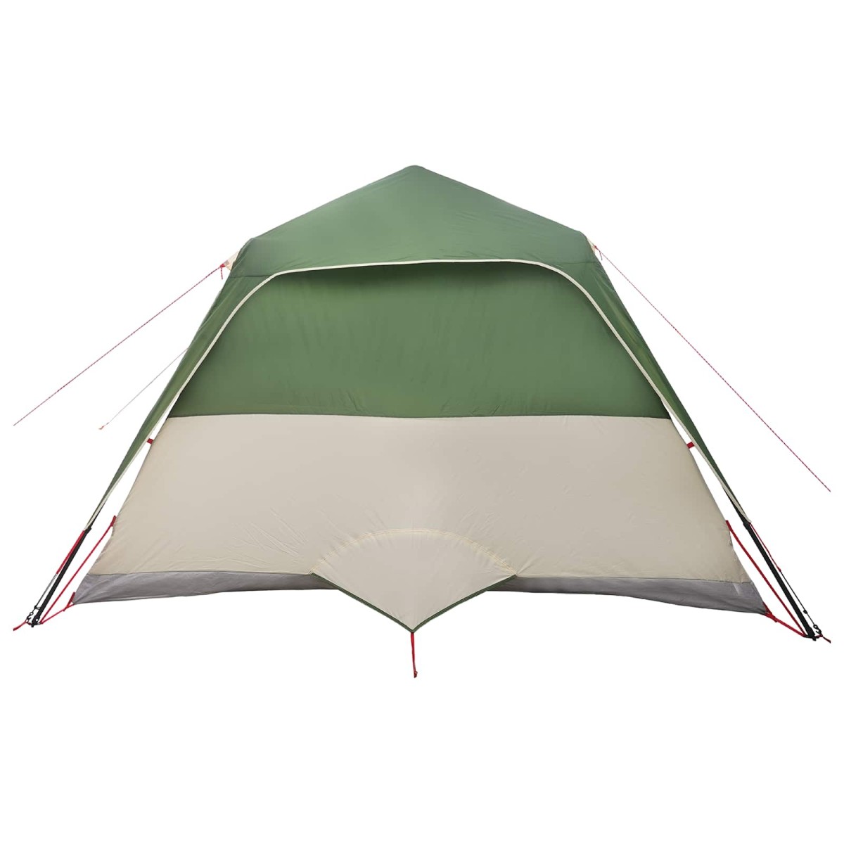 vidaXL Οικογενειακή Σκηνή με στέγη Πράσινο 305 x 275 x 190 εκ