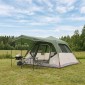 vidaXL Οικογενειακή Σκηνή με στέγη Πράσινο 305 x 275 x 190 εκ