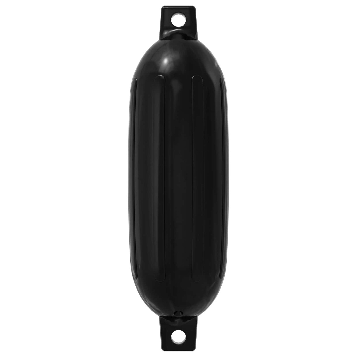 vidaXL Φτερά Σκαφών 2 τμχ. Ø 11 x 40 εκ Μαύρο PVC