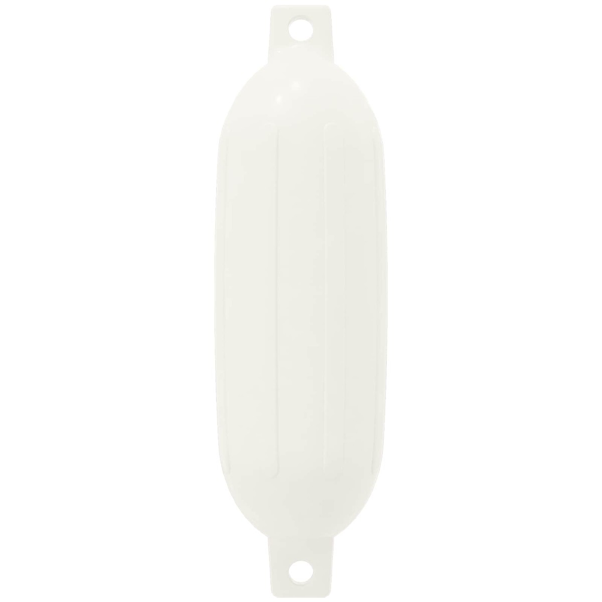 vidaXL Φτερά Σκαφών 2 τμχ. Ø 11 x 40 εκ Λευκό PVC