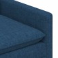 vidaXL Καναπές Μπλε 76 x 81 x 87,5 εκ Ύφασμα