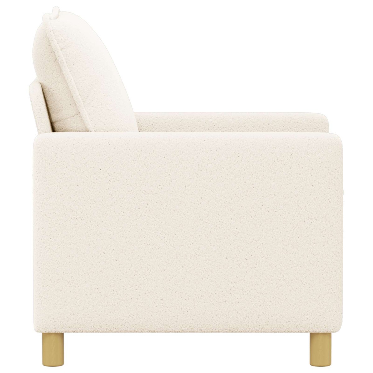 vidaXL Καναπές Κρεμ 76 x 81 x 87,5 εκ Ύφασμα