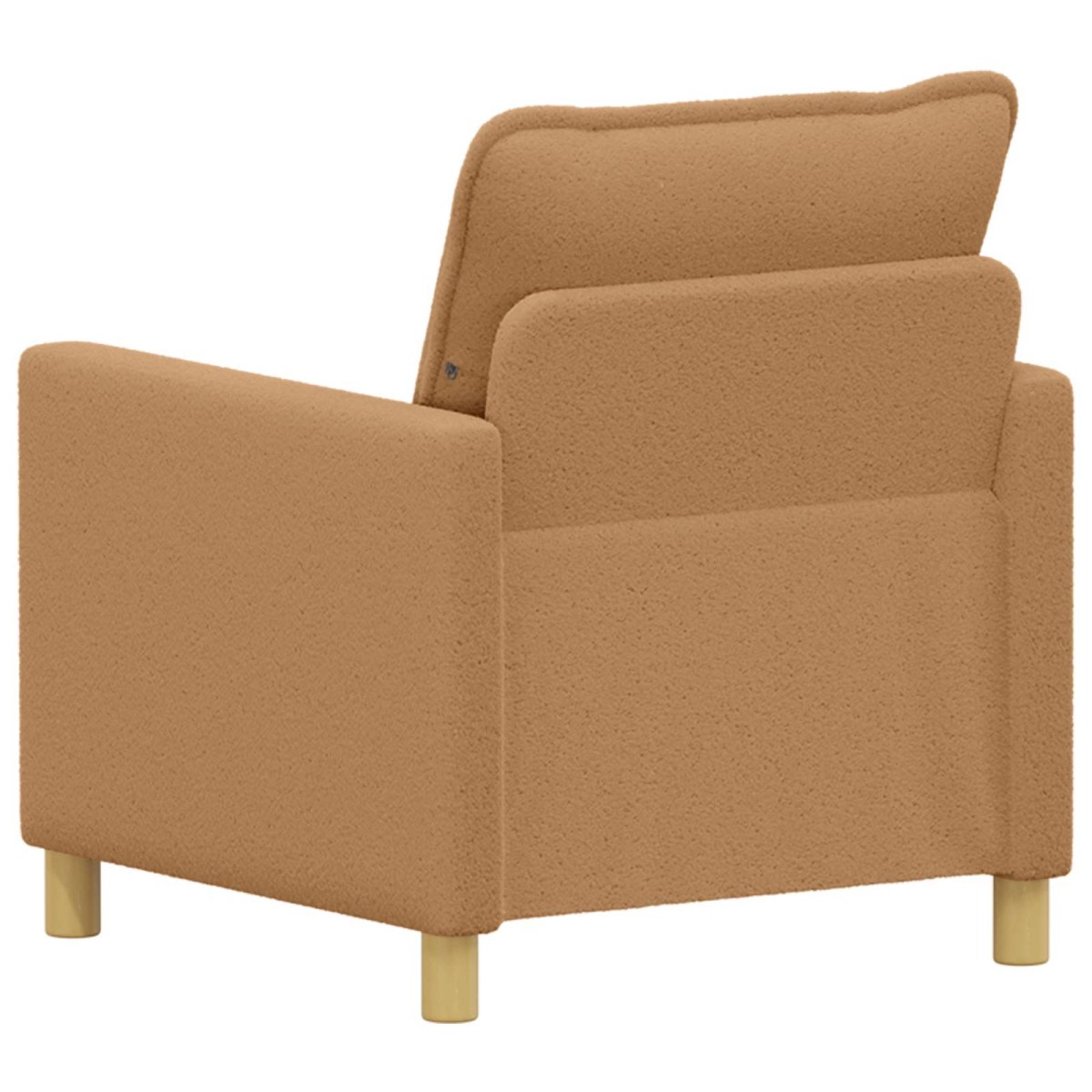vidaXL Καναπές Μπεζ 76 x 81 x 87,5 εκ Ύφασμα
