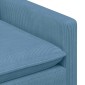 vidaXL Καναπές Μπλε 76 x 81 x 87,5 εκ Ύφασμα