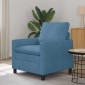 vidaXL Καναπές Μπλε 76 x 81 x 87,5 εκ Ύφασμα