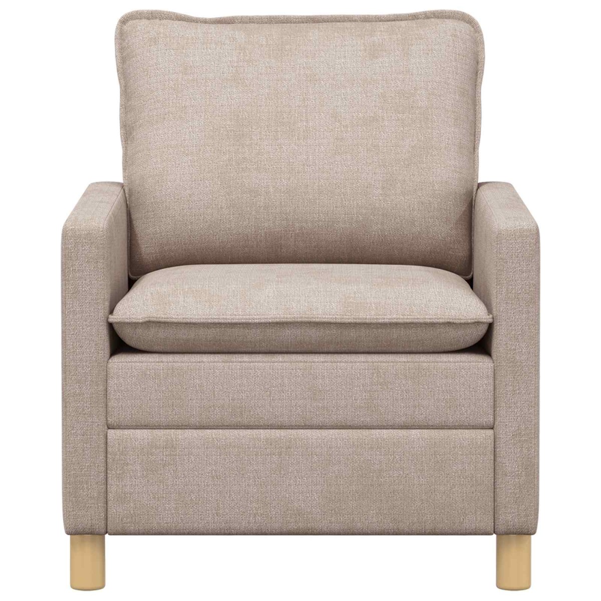 vidaXL Καναπές Μπεζ 76 x 81 x 87,5 εκ Πολυεστέρας
