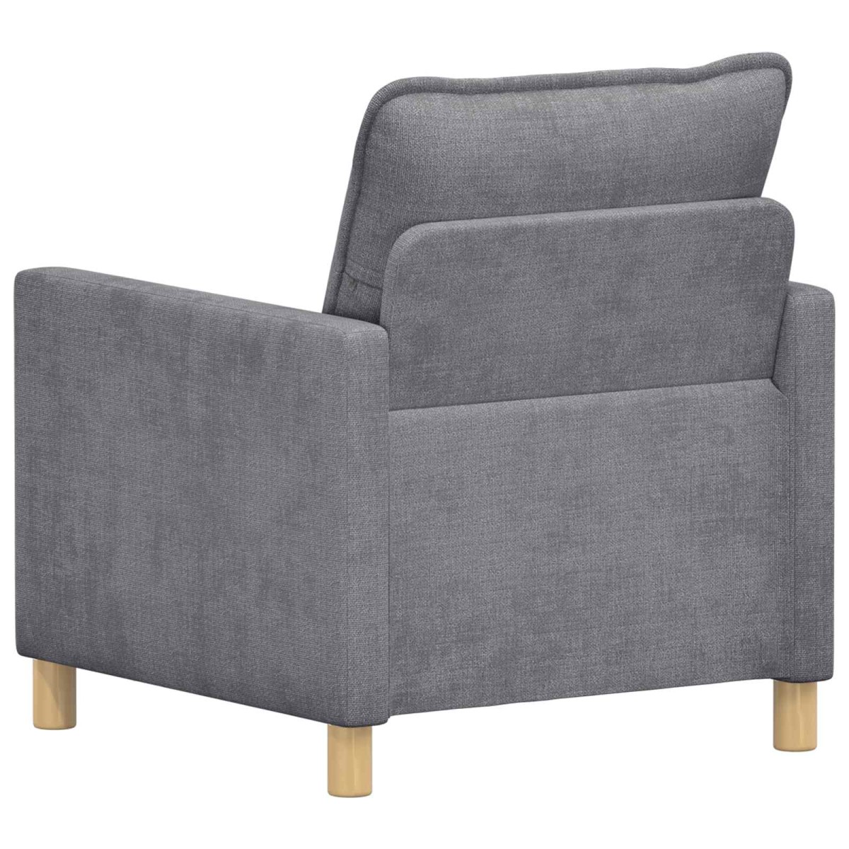 vidaXL Καναπές Ανοιχτό γκρι 76 x 81 x 87,5 εκ Πολυεστέρας