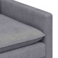 vidaXL Καναπές Ανοιχτό γκρι 76 x 81 x 87,5 εκ Πολυεστέρας