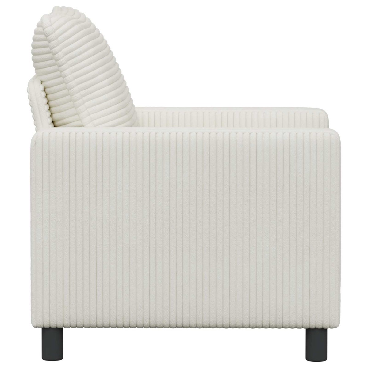 vidaXL Καναπές Κρεμ 76 x 81 x 87,5 εκ Πολυεστέρας