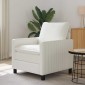 vidaXL Καναπές Κρεμ 76 x 81 x 87,5 εκ Πολυεστέρας