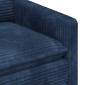 vidaXL Καναπές Σκούρο μπλε 76 x 81 x 87,5 εκ Πολυεστέρας