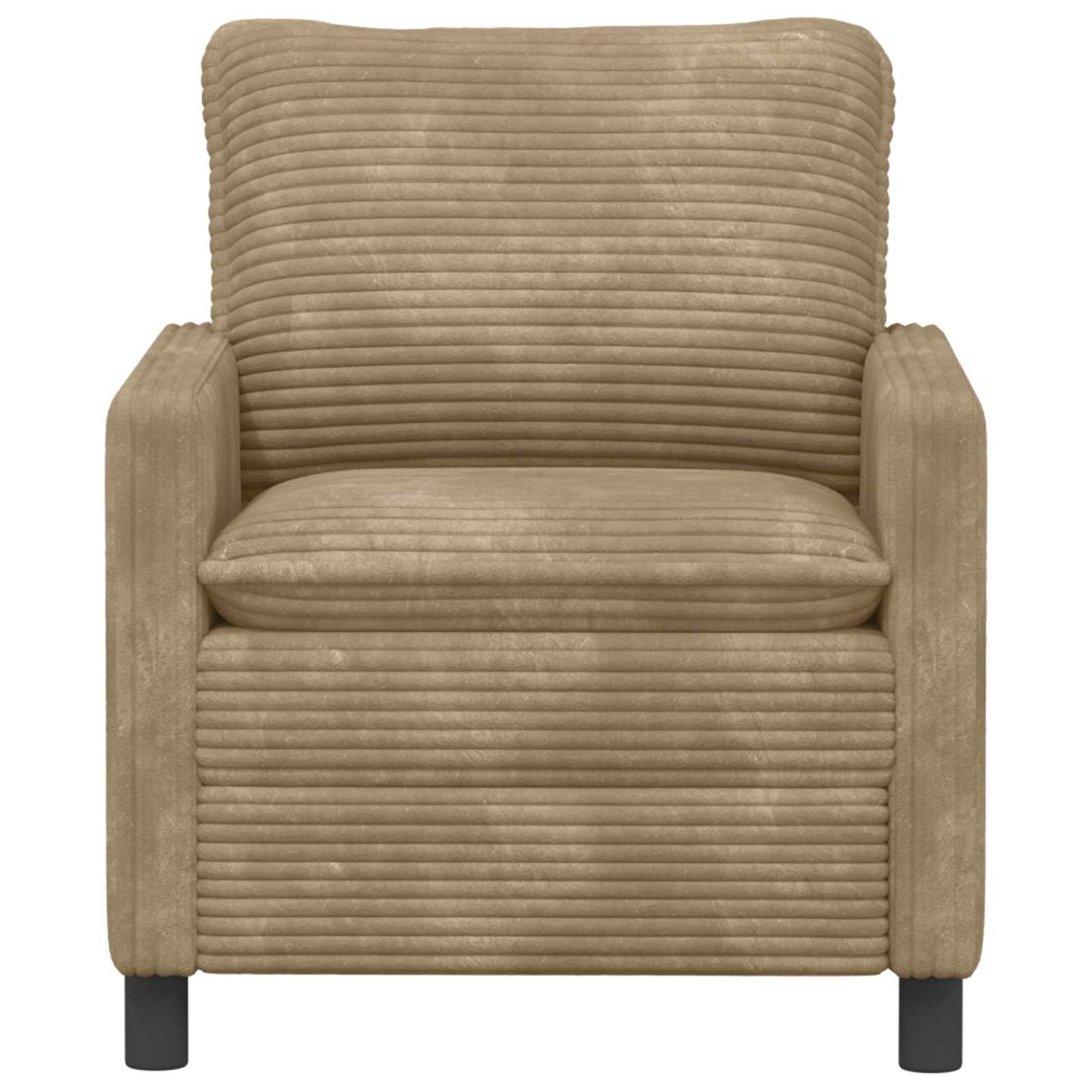 vidaXL Καναπές Taupe 76 x 81 x 87,5 εκ Πολυεστέρας