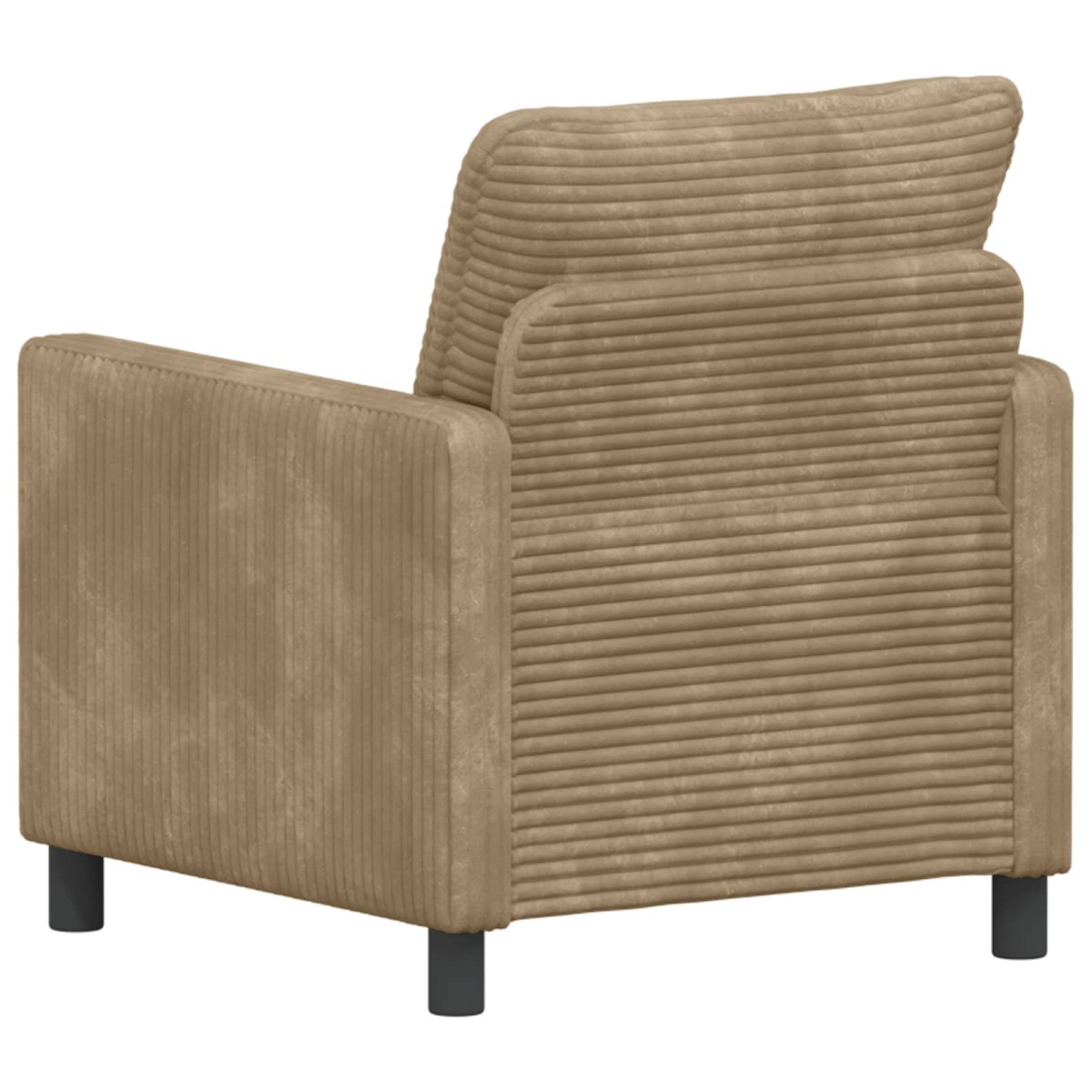 vidaXL Καναπές Taupe 76 x 81 x 87,5 εκ Πολυεστέρας