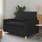 vidaXL Καναπές Μαύρο 126 x 81 x 87,5 εκ