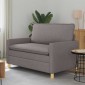 vidaXL Καναπές Taupe 126 x 81 x 87,5 εκ Ύφασμα