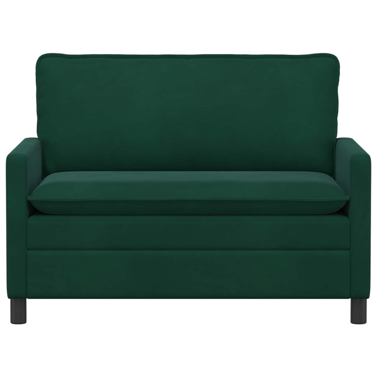 vidaXL Καναπές Σκούρο πράσινο 126 x 81 x 87,5 εκ