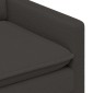 vidaXL Καναπές Σκούρο Γκρι 126 x 81 x 87,5 εκ Ύφασμα