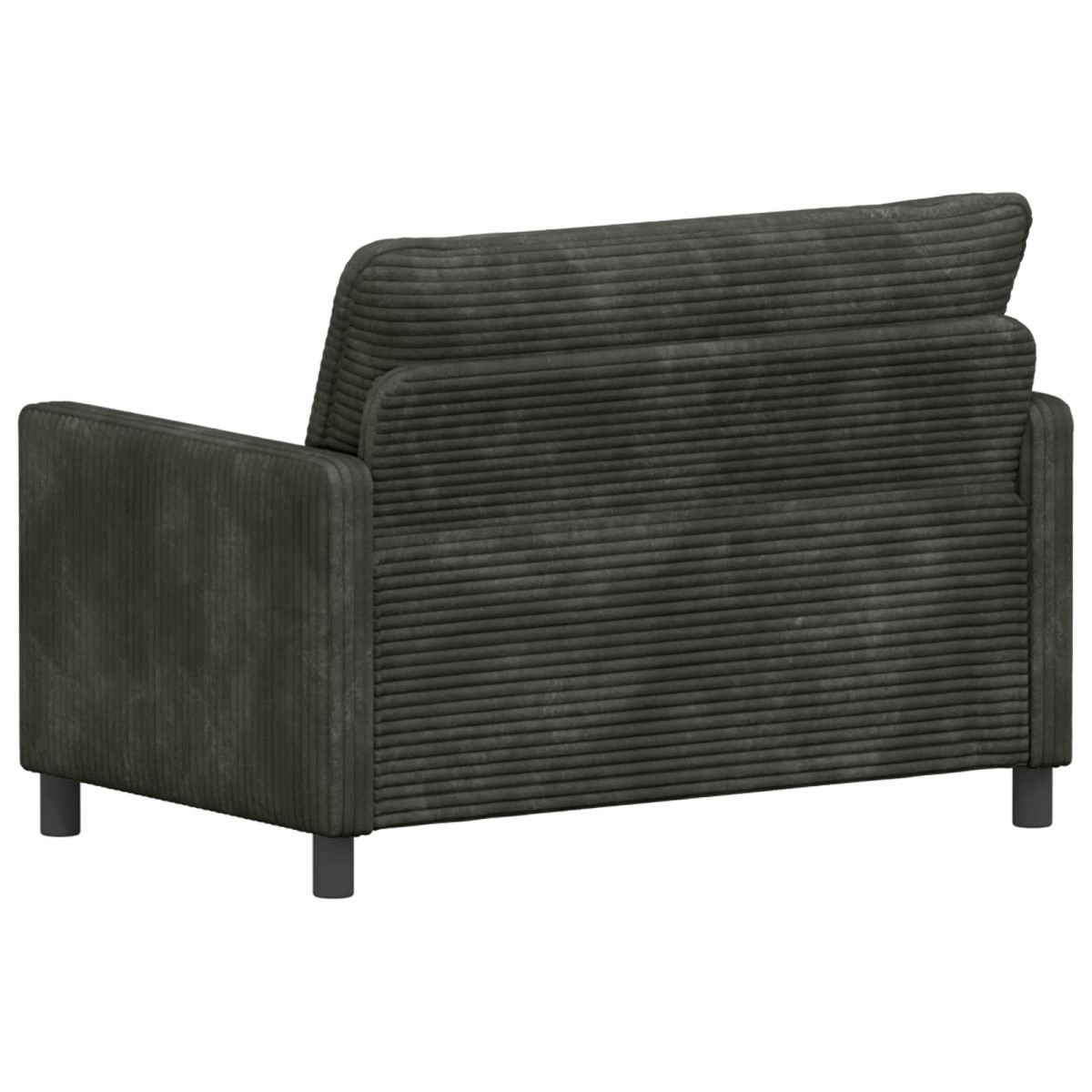 vidaXL Καναπές Ανθρακί 126 x 81 x 87,5 εκ Πολυεστέρας