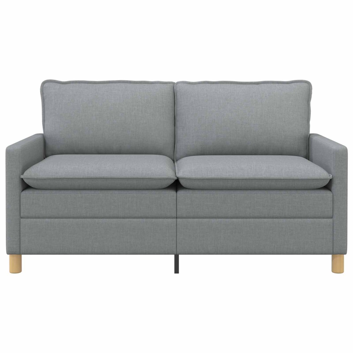 vidaXL Καναπές Ανοιχτό γκρι 156 x 81 x 87,5 εκ Ύφασμα
