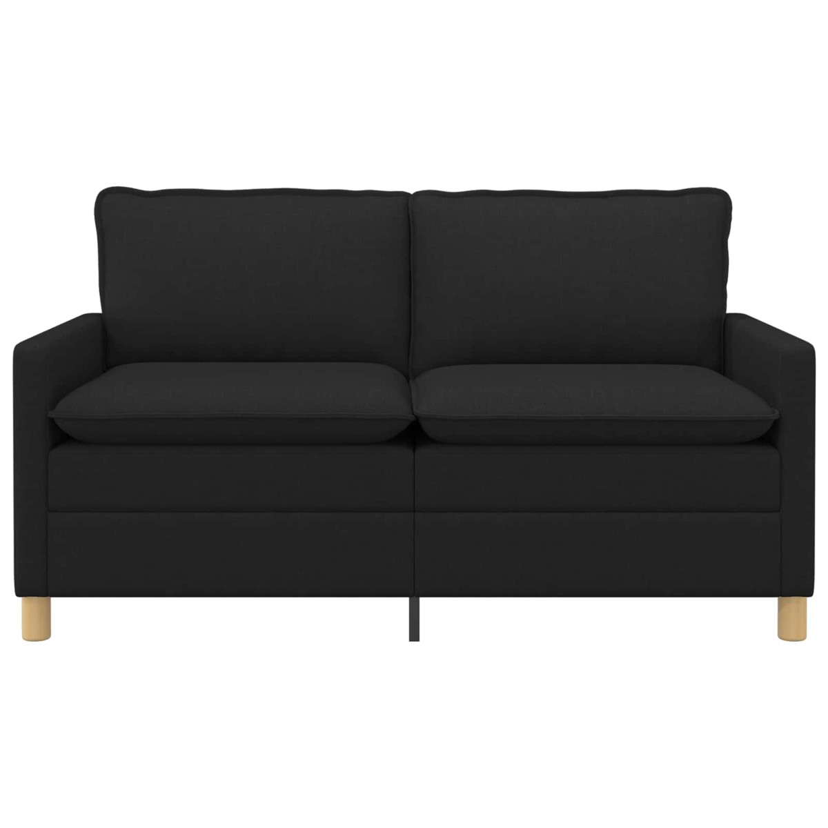 vidaXL Καναπές Μαύρο 156 x 81 x 87,5 εκ Ύφασμα