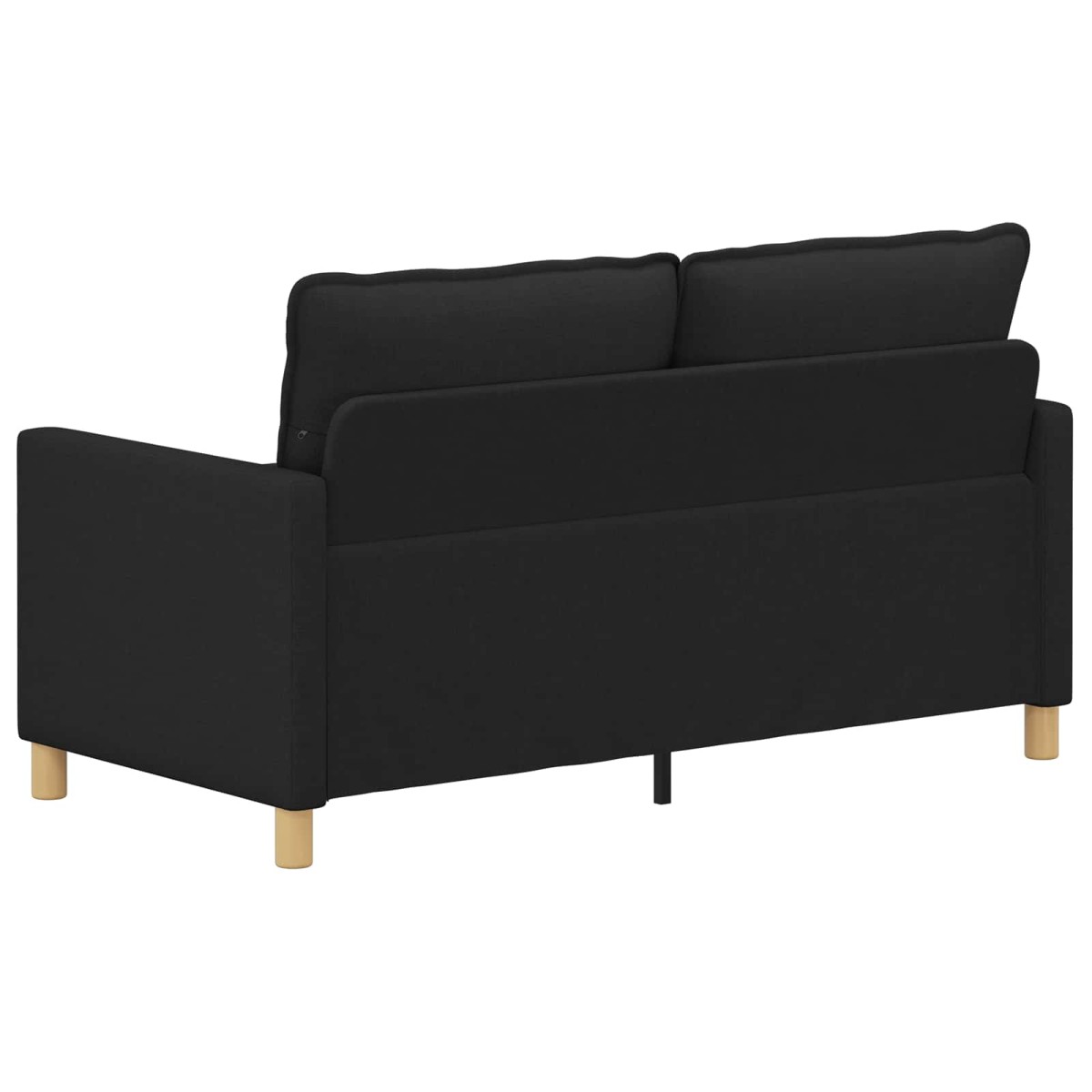 vidaXL Καναπές Μαύρο 156 x 81 x 87,5 εκ Ύφασμα
