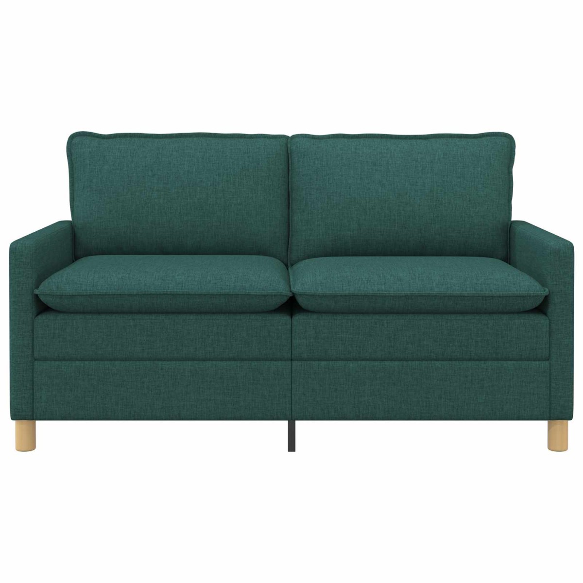 vidaXL Καναπές Σκούρο Πράσινο 156 x 81 x 87,5 εκ Ύφασμα