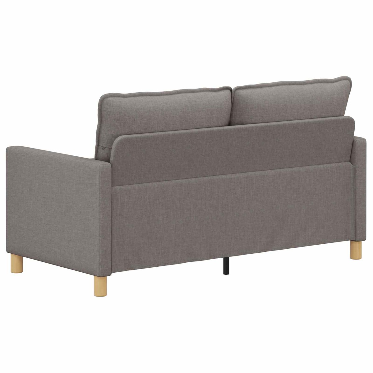 vidaXL Καναπές Taupe 156 x 81 x 87,5 εκ Ύφασμα