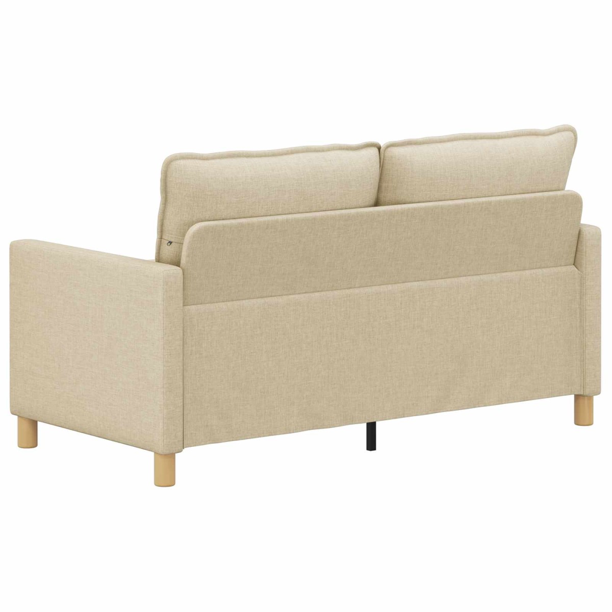 vidaXL Καναπές Κρεμ 156 x 81 x 87,5 εκ Ύφασμα