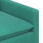 vidaXL Καναπές Τιρκουάζ 156 x 81 x 87,5 εκ Βελούδο