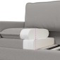 vidaXL Καναπές Ανοιχτό γκρι 156 x 81 x 87,5 εκ Ύφασμα