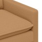 vidaXL Καναπές Μπεζ 156 x 81 x 87,5 εκ Ύφασμα