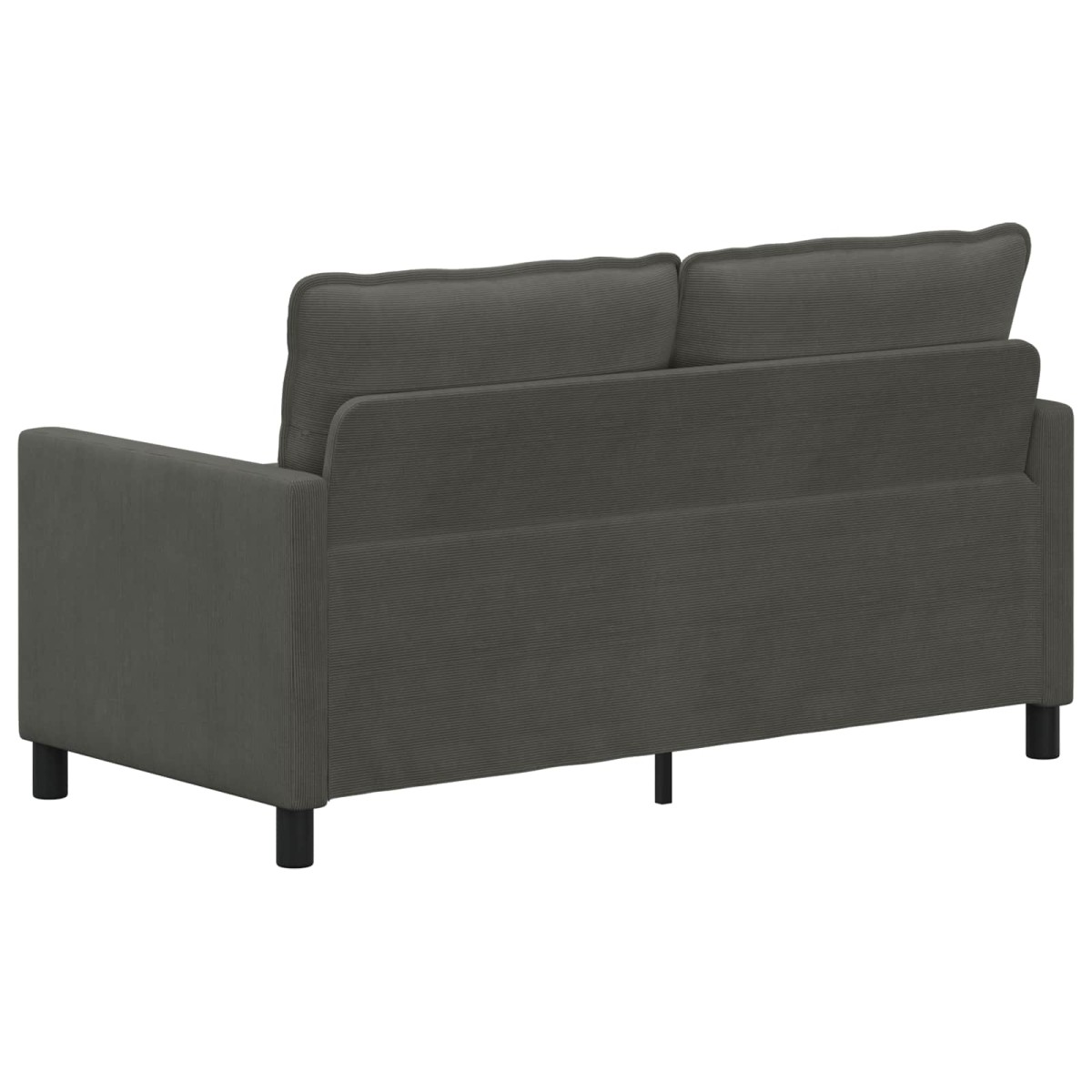 vidaXL Καναπές Σκούρο Γκρι 156 x 81 x 87,5 εκ Ύφασμα