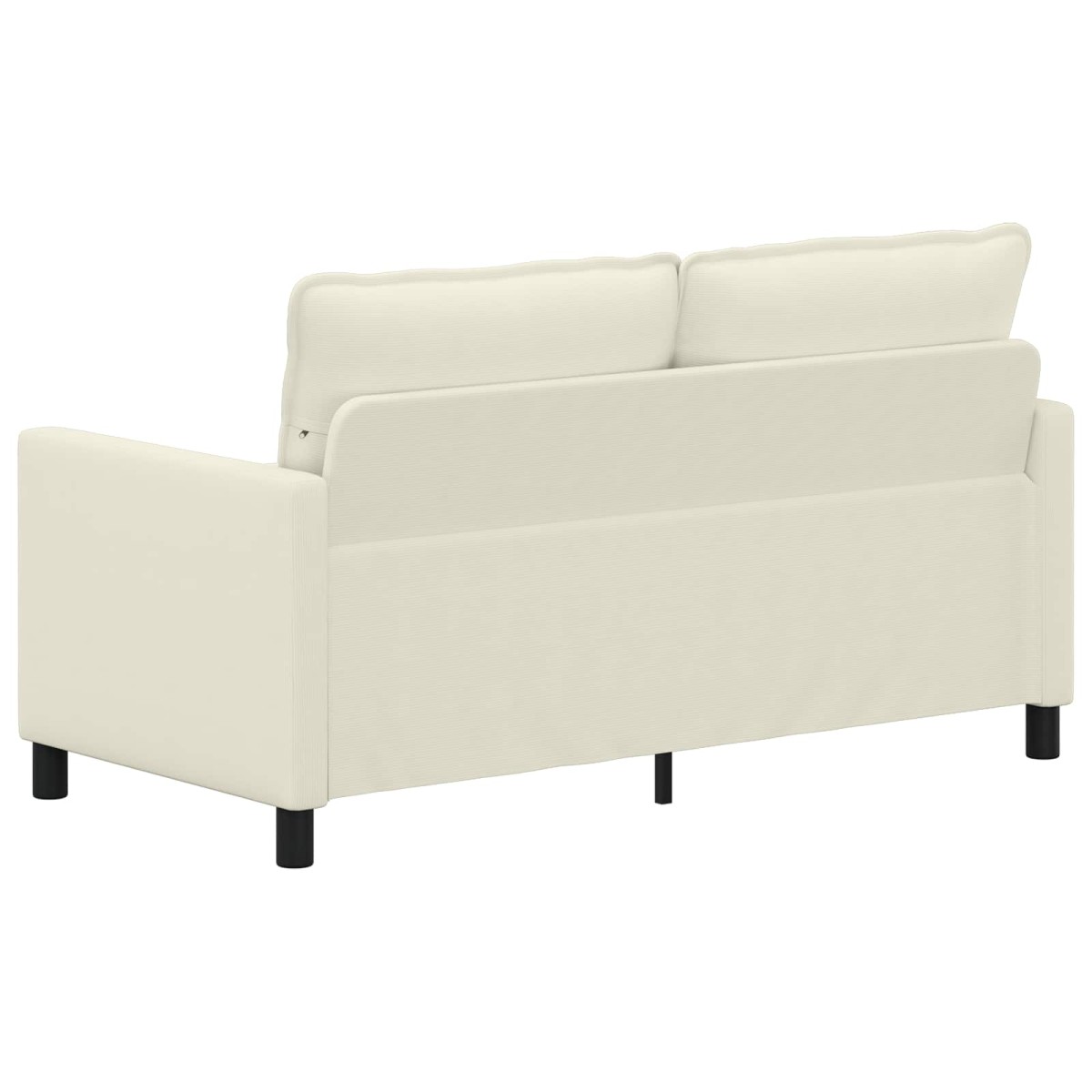 vidaXL Καναπές Κρεμ 156 x 81 x 87,5 εκ Ύφασμα