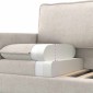 vidaXL Καναπές Κρεμ 156 x 81 x 87,5 εκ Πολυεστέρας