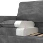 vidaXL Καναπές Ανοιχτό γκρι 156 x 81 x 87,5 εκ Πολυεστέρας
